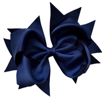 Load image into Gallery viewer, 4.5 Inch Grosgrain Hair Bow - MANY COLORS!
