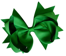 Load image into Gallery viewer, 4.5 Inch Grosgrain Hair Bow - MANY COLORS!
