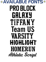 Load image into Gallery viewer, Design Your Own LACROSSE No Slip Silicone Lined Stretch Headband with Your Custom VINYL Text - Quantity Discounts
