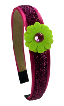 Load image into Gallery viewer, Glitter Daisy Flower Arch Headband - 8 Colors!!
