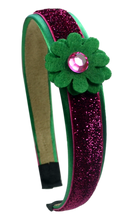 Load image into Gallery viewer, Glitter Daisy Flower Arch Headband - 8 Colors!!

