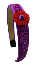 Load image into Gallery viewer, Glitter Daisy Flower Arch Headband - 8 Colors!!
