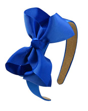 Load image into Gallery viewer, Satin Arch Boutique Bow Headband for Toddlers and Girls - 6 Colors!
