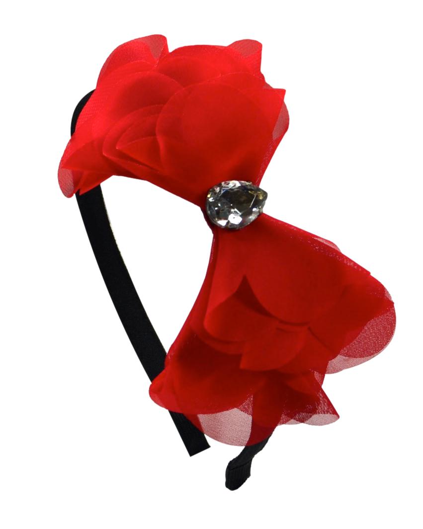 Chiffon Cone Bow Headband
