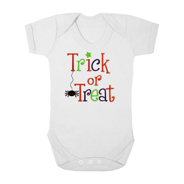 Trick or Treat Embroidered Halloween Bodysuit