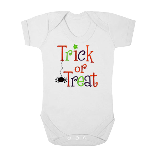 Trick or Treat Embroidered Halloween Bodysuit