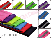 Load image into Gallery viewer, Design Your Own LACROSSE No Slip Silicone Lined Stretch Headband with Your Custom VINYL Text - Quantity Discounts
