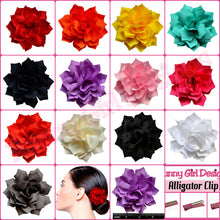 Load image into Gallery viewer, Tropical Hair Fabric Flower for Special Occassion
