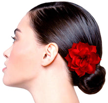 Load image into Gallery viewer, Tropical Hair Fabric Flower for Special Occassion
