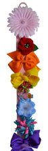 Load image into Gallery viewer, Hair Bow and Headband Storage Deluxe Organizer with 4 Inch Gerbera Daisy
