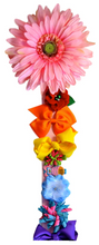 Load image into Gallery viewer, Blooming Daisy Wall Hanging Headband and Hair Bow Accessories Display MATCHING SET
